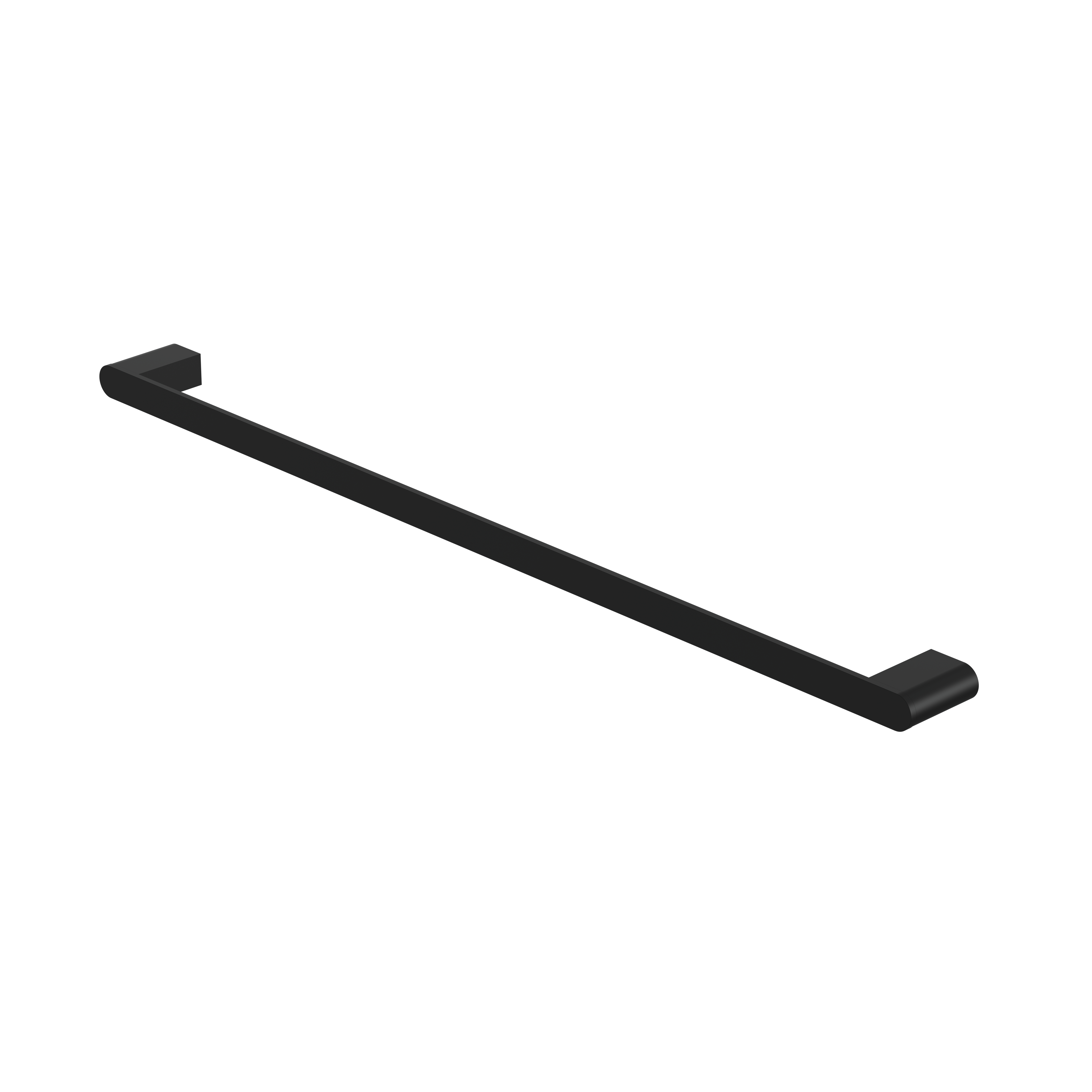 Bianca Single Towel Rail 800mmm