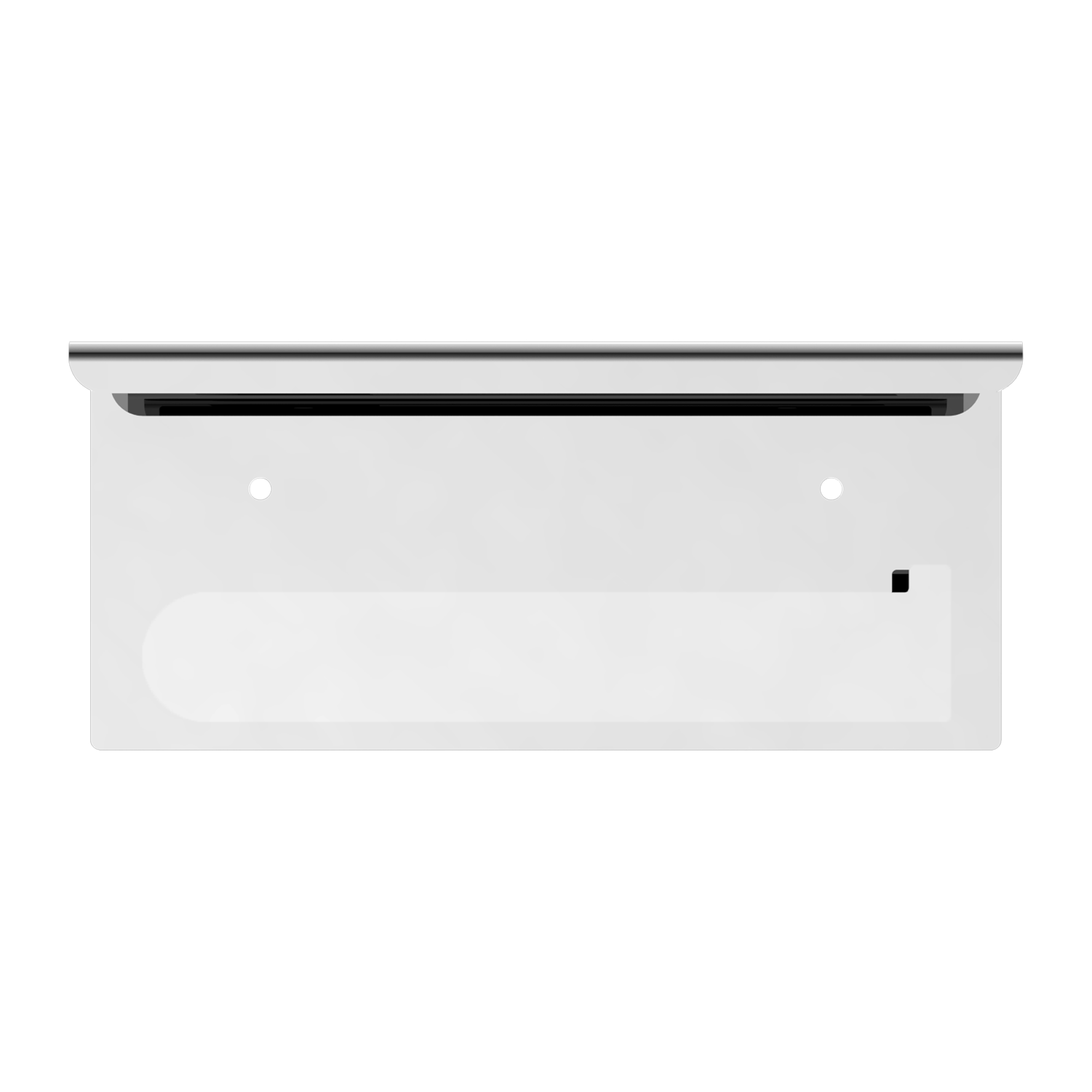 Bianca Toilet Roll Holder with Phone Holder