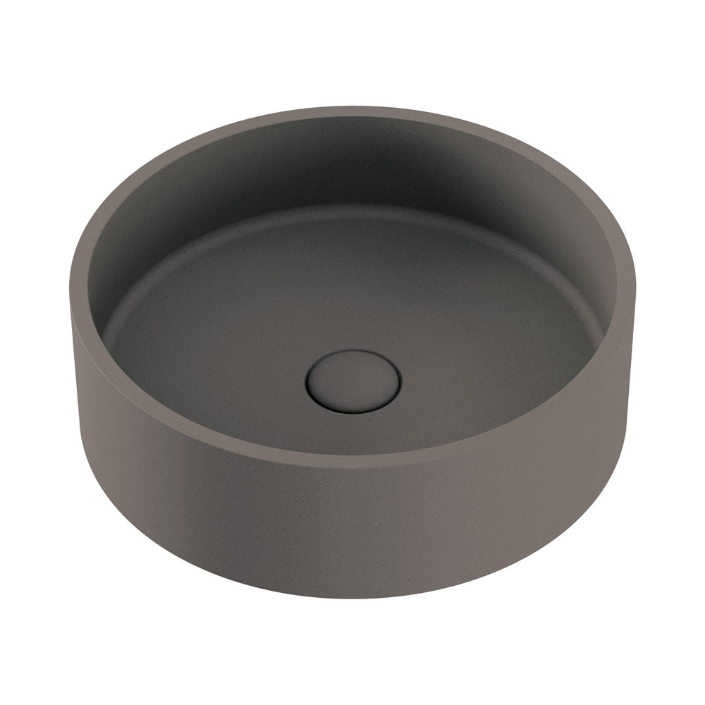 JADA Concrete Round Basin Above Counter 390x 120mm