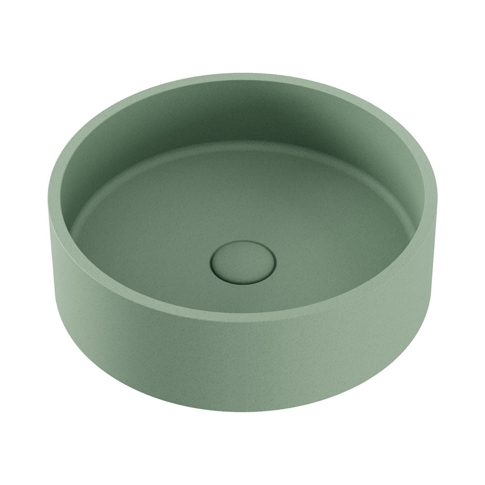JADA Concrete Round Basin Above Counter 390x 120mm