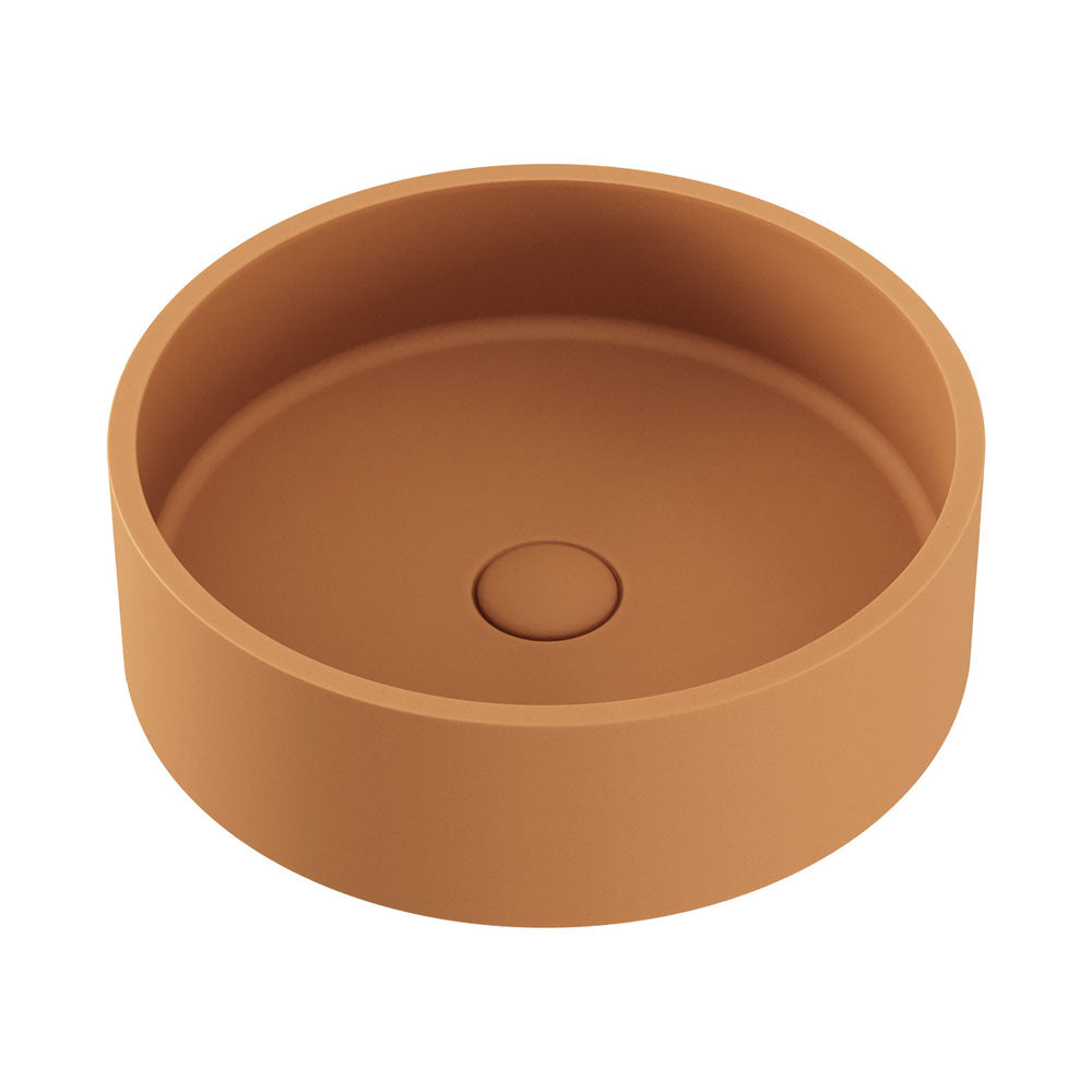 JADA Concrete Round Basin Above Counter 390x 120mm