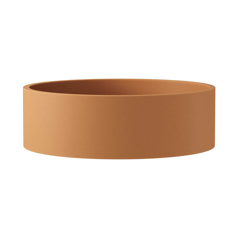 JADA Concrete Round Basin Above Counter 390x 120mm