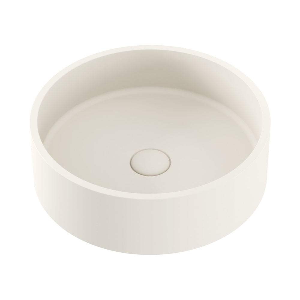 JADA Concrete Round Basin Above Counter 390x 120mm