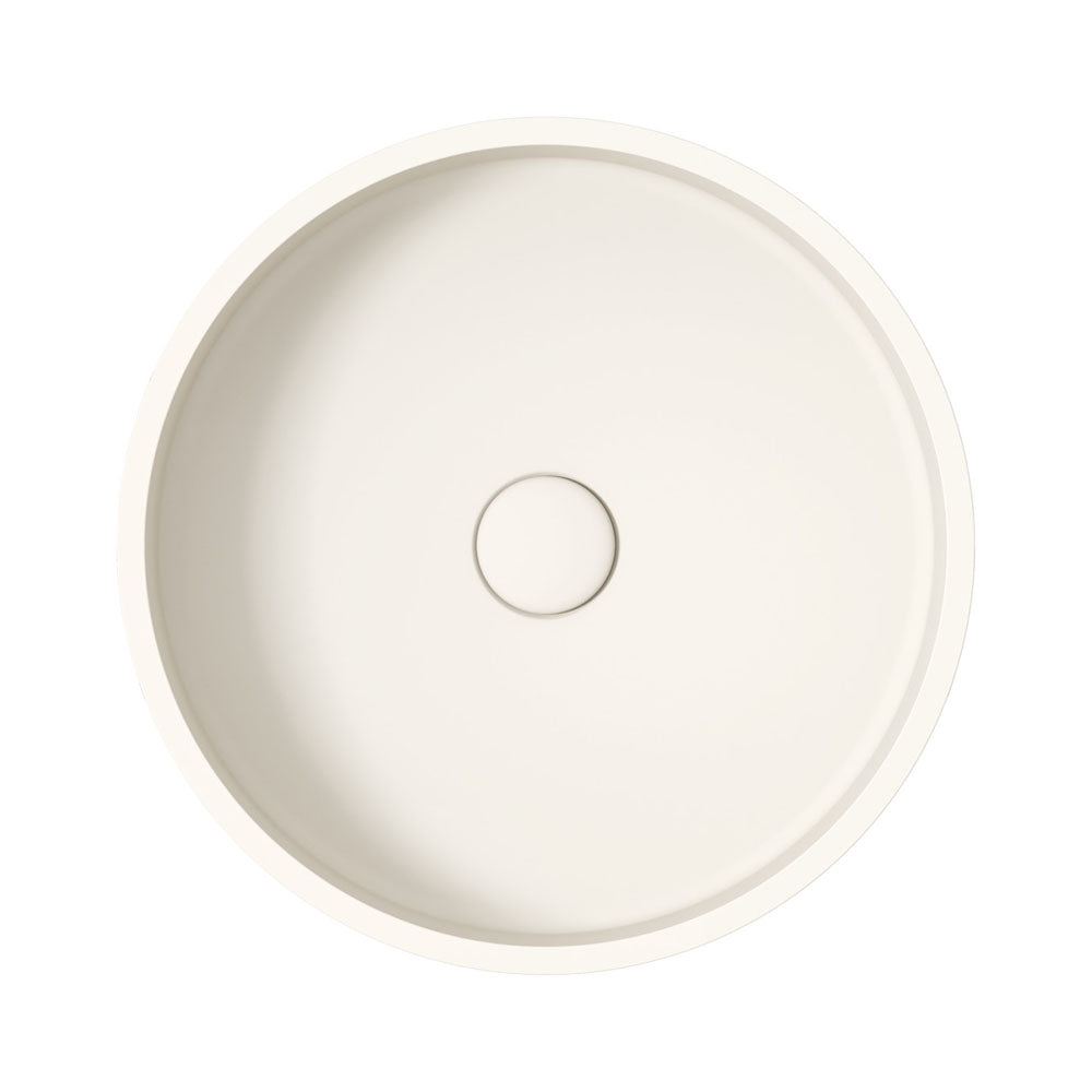 JADA Concrete Round Basin Above Counter 390x 120mm