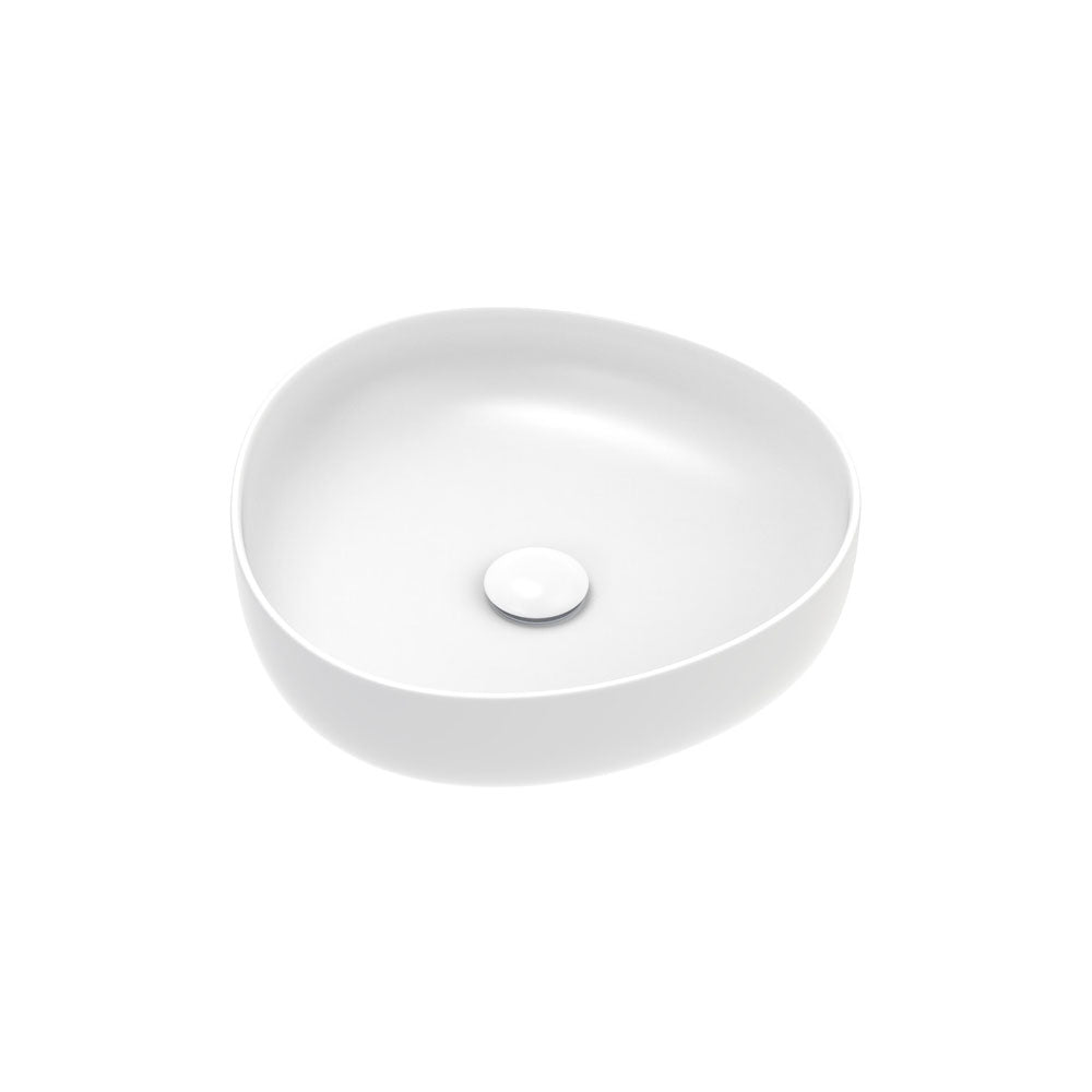 PEBBLE Small Slim Edge Basin 400mm Above Counter