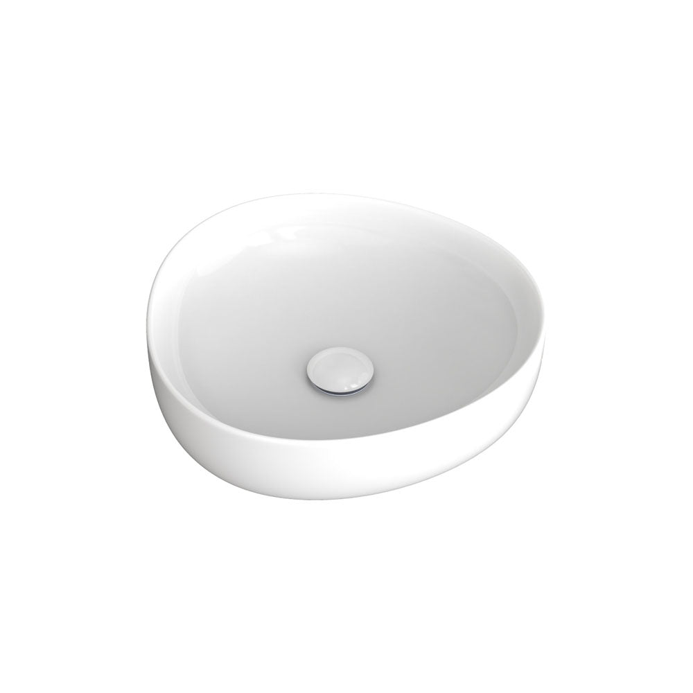 PEBBLE Small Slim Edge Basin 400mm Above Counter
