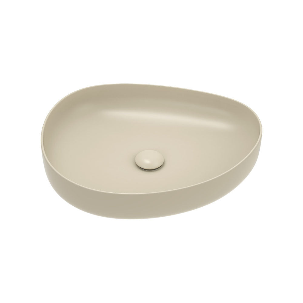 PEBBLE Medium Slim Edge Basin 500mm Above Counter