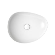 PEBBLE Medium Slim Edge Basin 500mm Above Counter