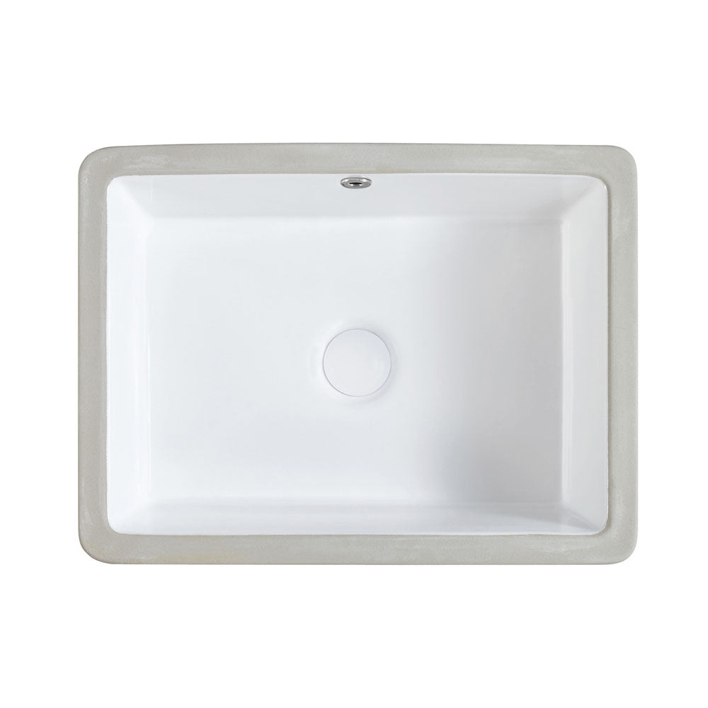 KOKO Undermount Basin with Overflow 465x350x180mm