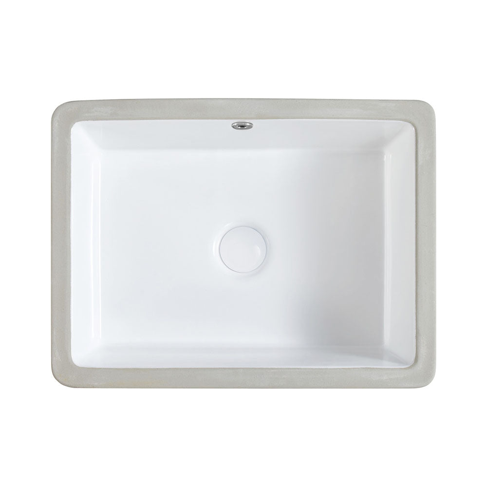 KOKO Undermount Basin with Overflow 465x350x180mm