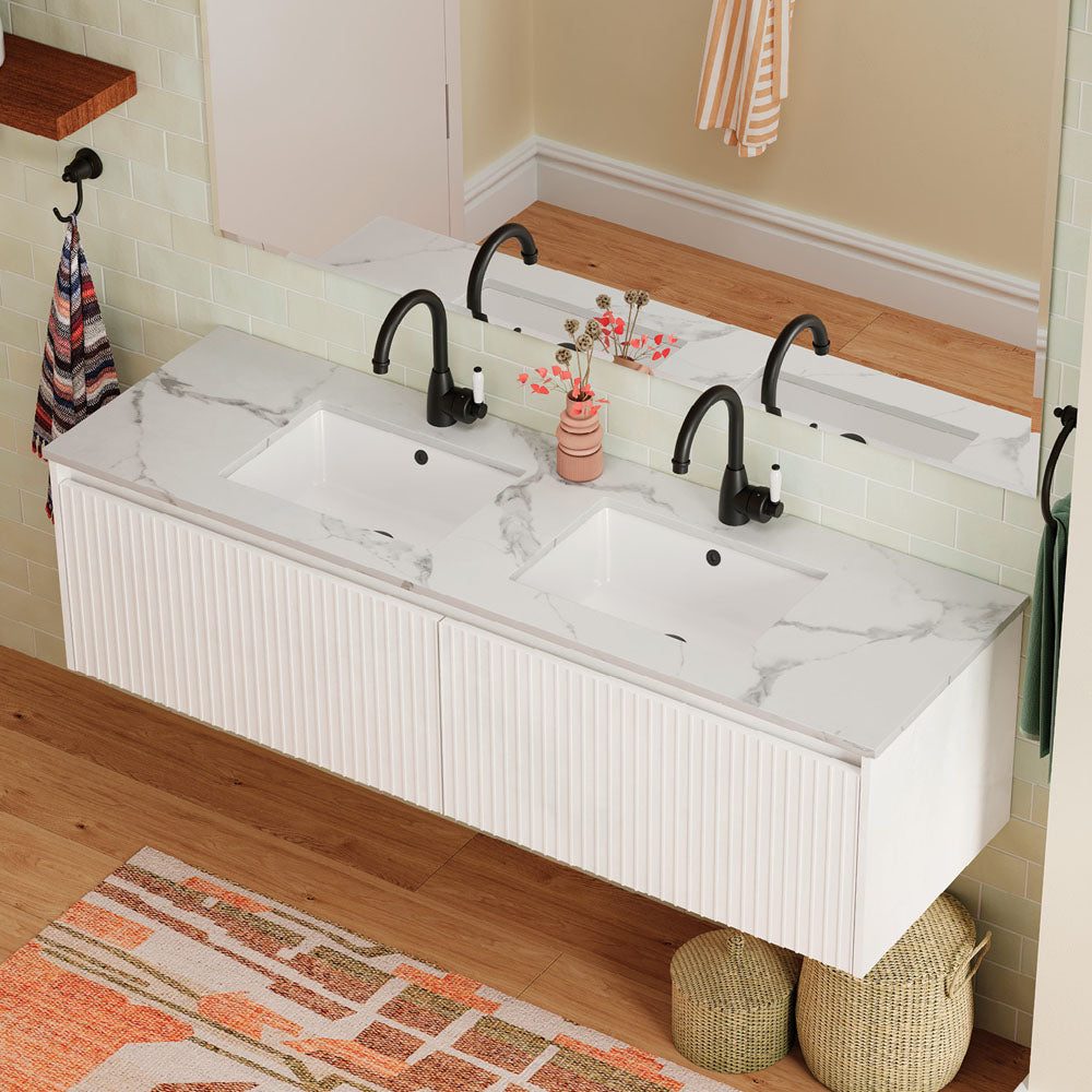 KOKO Undermount Basin with Overflow 465x350x180mm