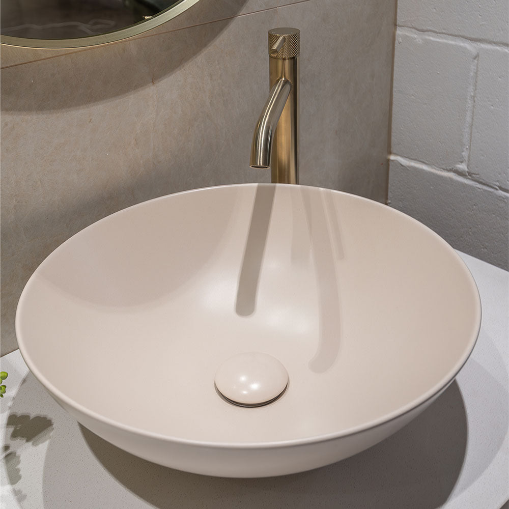 ALUCA Slim Edge basin 400mm Ceramic Above Counter