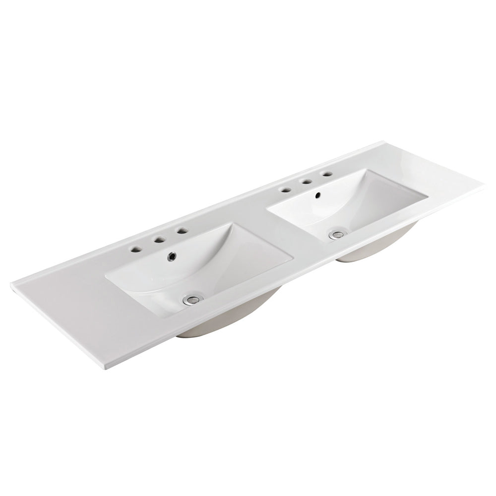 DOLCE Ceramic Top 1500x460mm Double Bowl