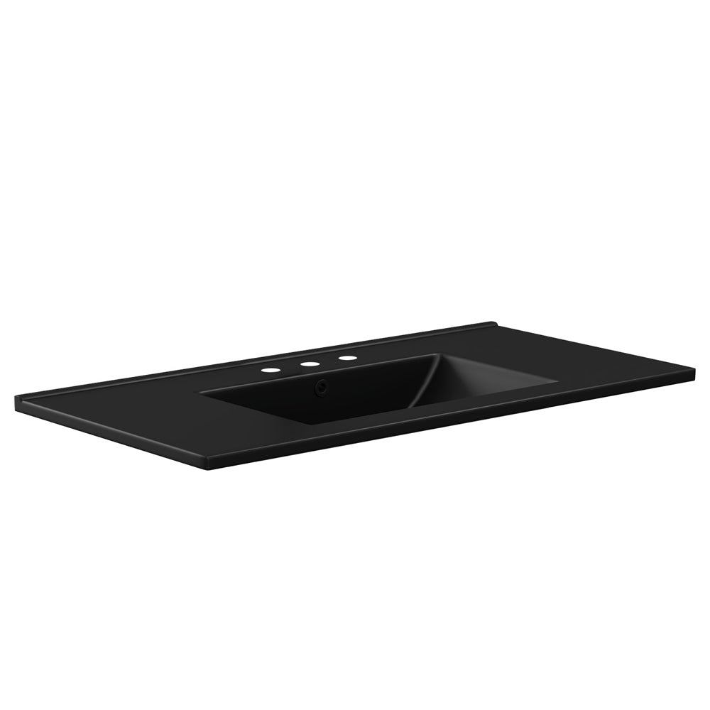 DOLCE Ceramic Top 900x460mm Matte Black
