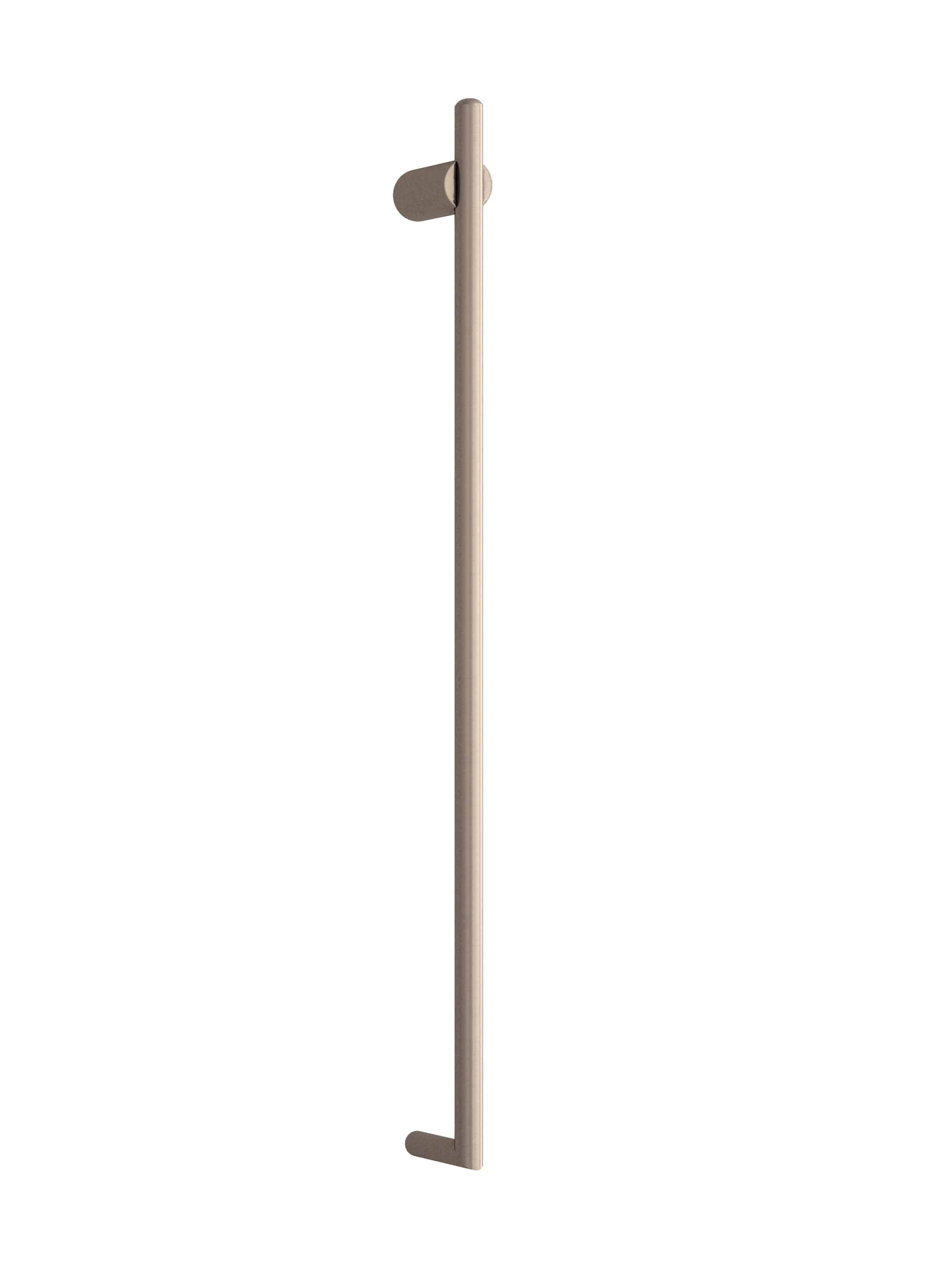 Thin Round Vertical Heated Towel Rail