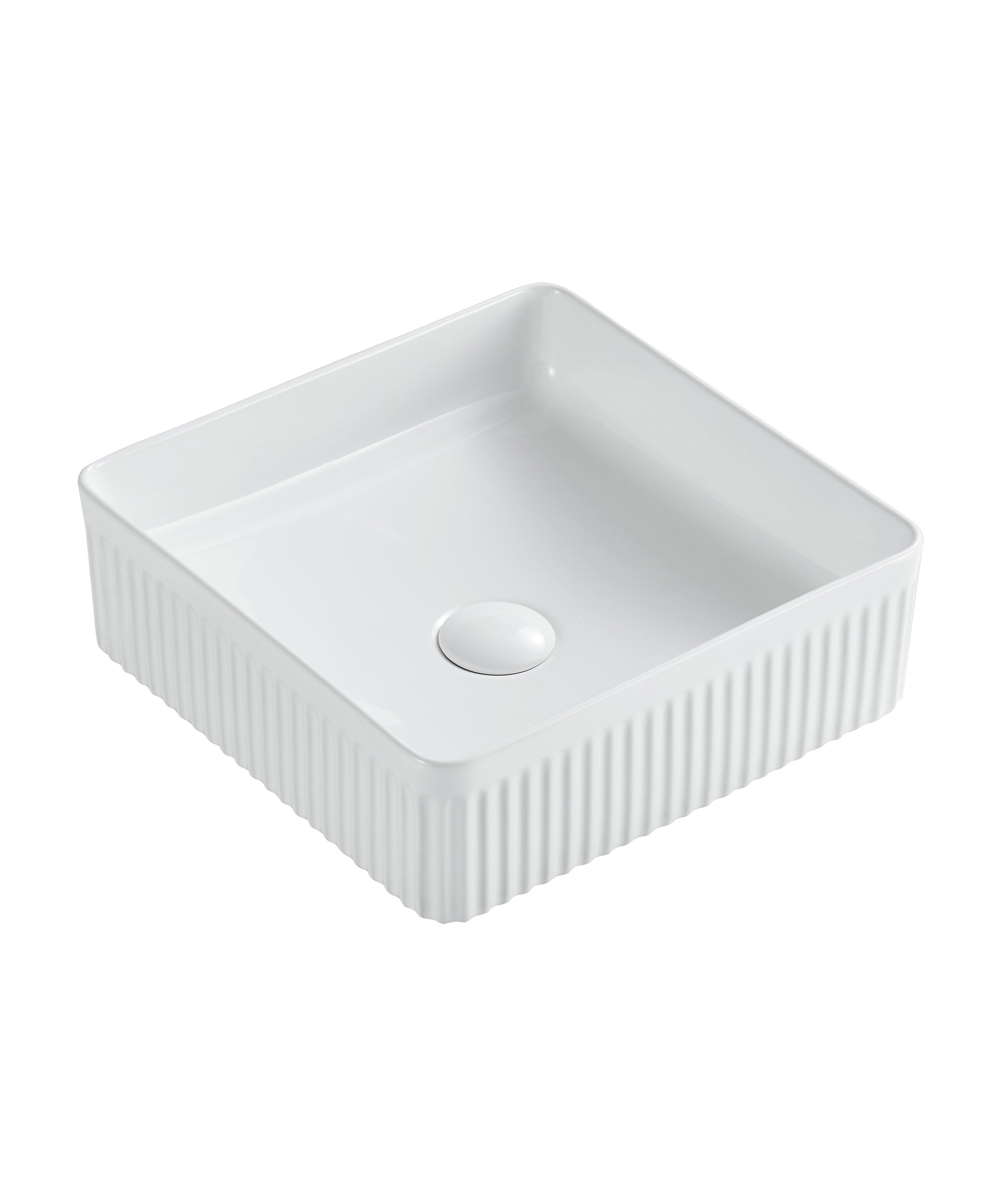 Cleo 365 Fluted Square Basin