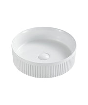 Cleo 400 Fluted Round Basin