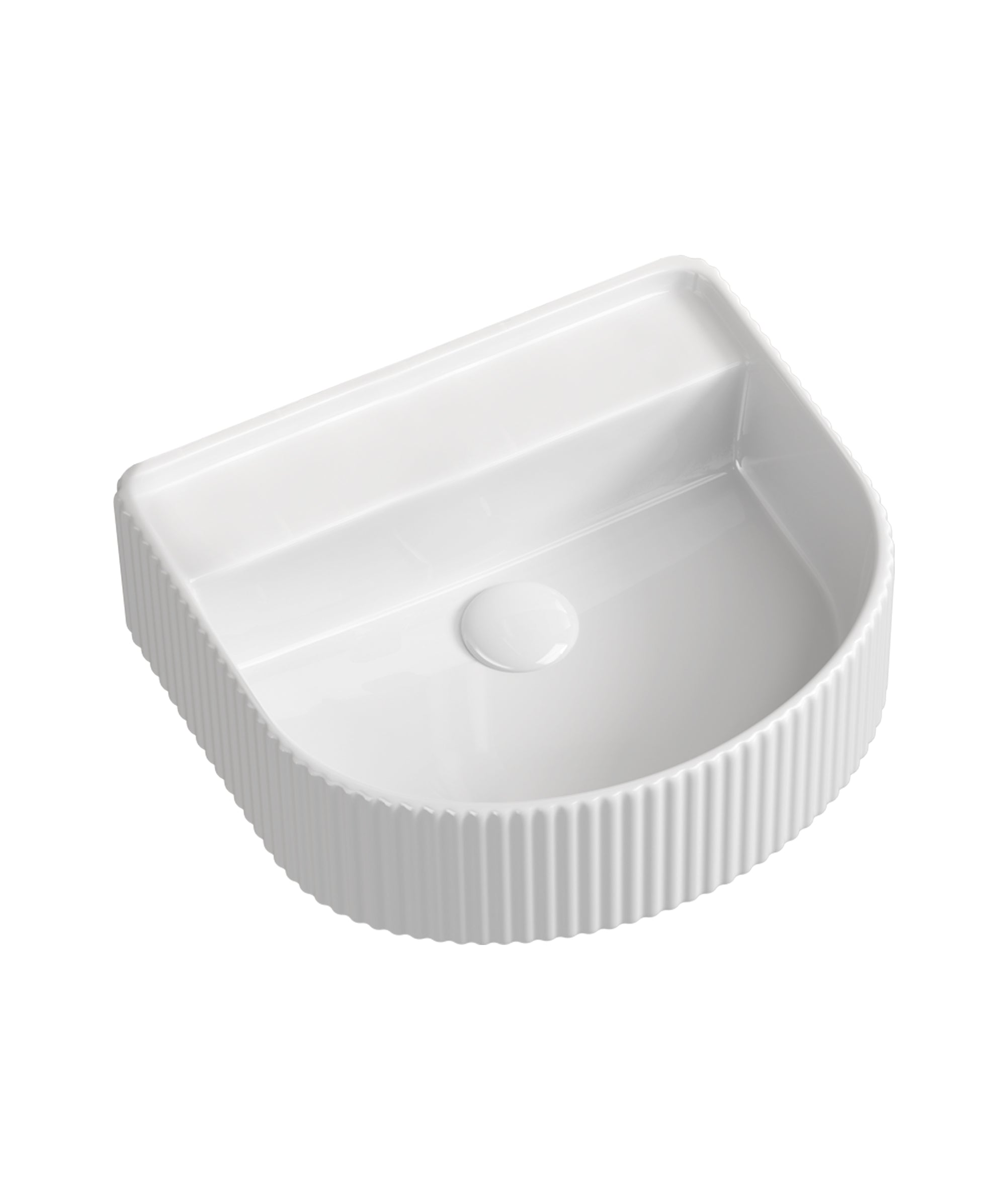 Cleo 404 Basin Wall Fluted