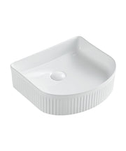 Cleo 410 Fluted D Shape Basin