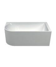Plati 110 Corner Freestanding Bath - Overflow